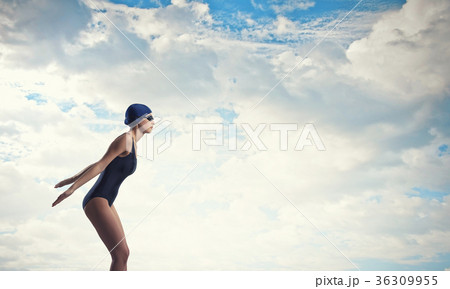 Female swimmer Female swimmer 36309955