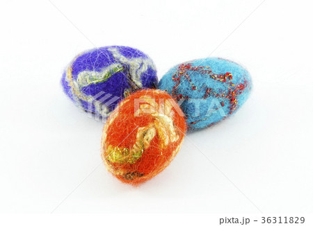 Easter eggs made of wool handmade 36311829