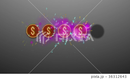 Four Dollar Rating Symbols Illustration 36312643