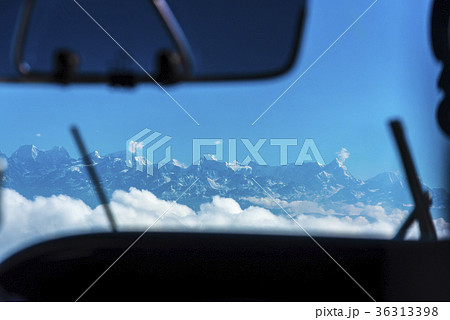 飛操縦席からのヒマラヤ 飛操縦席からのヒマラヤ 36313398