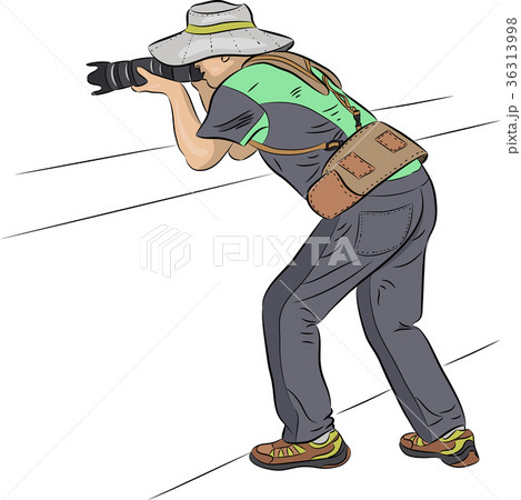Photographer in a hat. 36313998