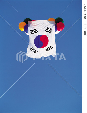国旗 太極旗 風船 36314497