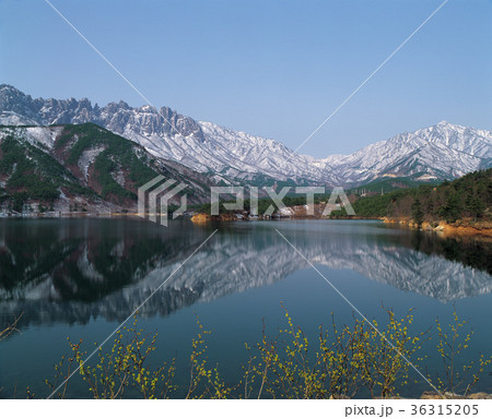 山 風景 湖 36315205