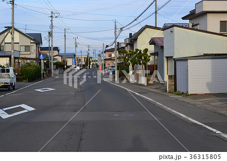 初冬の弘前市街地 36315805