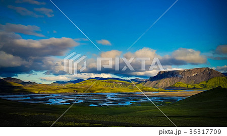 Sunset at Landmannalaugar valley Sunset at Landmannalaugar valley 36317709