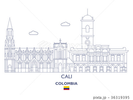 Cali City Skyline, Colombia Cali City Skyline, Colombia 36319395