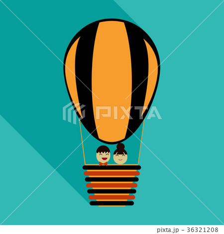 newly weds in a balloon. newly weds in a balloon. 36321208
