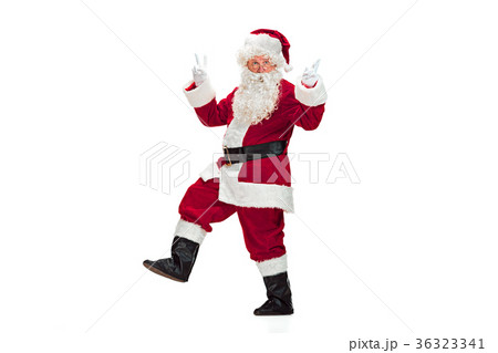Portrait of Man in Santa Claus Costume Portrait of Man in Santa Claus Costume 36323341