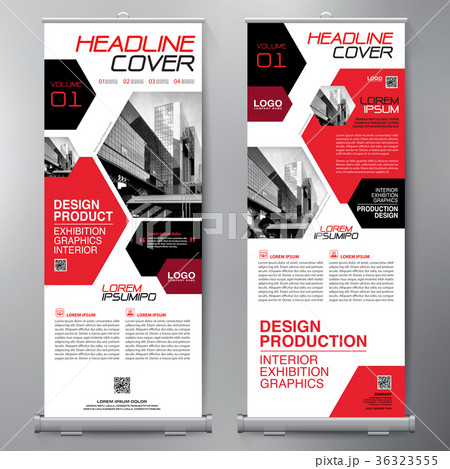 Business Roll Up. Standee Design. Banner Template Business Roll Up. Standee Design. Banner Template 36323555