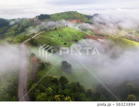 High Mountains at Mea La Noi City in Mae Hong Son 36323894