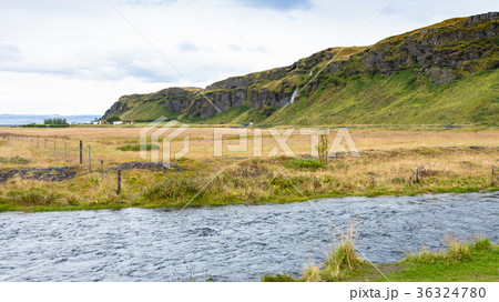 view of Seljalands River near Seljalandsfoss 36324780