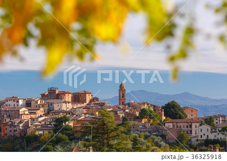 Siena Old Town in the sunny day, Tuscany, Italy 36325918
