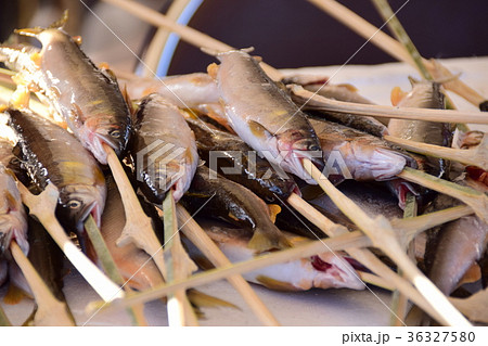 あゆの塩焼き 出水市　鹿児島県 36327580