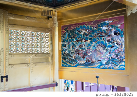 上野公園　上野東照宮　金色殿　唐門　国指定重要文化財 36328025