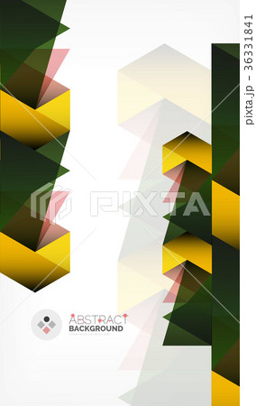 Geometric polygonal vector background 36331841