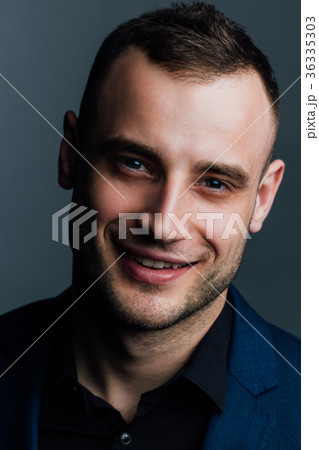 Close-up portrait of a attractive handsome man Close-up portrait of a attractive handsome man 36335303