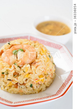 Fried rice (soup set) - Stock Photo [36336054] - PIXTA
