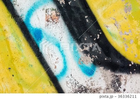 Abstract colorful graffiti fragment Abstract colorful graffiti fragment 36336211