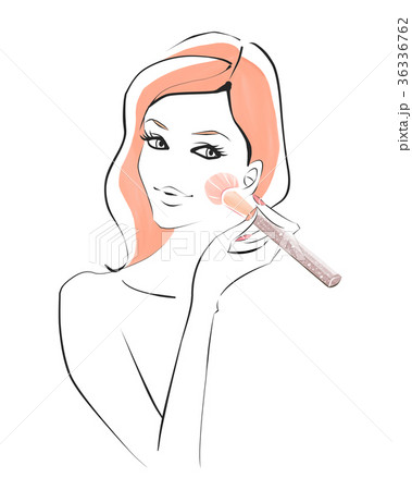 メイクアップ 頬紅ブラシ メイクアップ 頬紅ブラシ 36336762