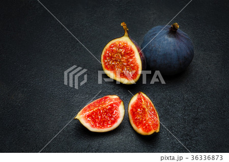 Fig isolated on dark concrete background 36336873