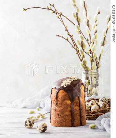 Easter orthodox sweet bread 36338175