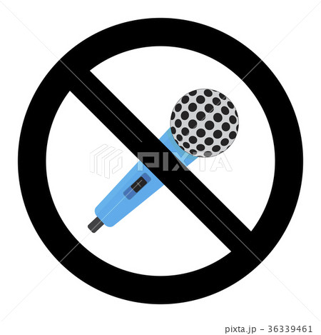 No microphone symbol 36339461