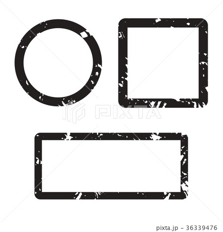 Form set stamp texture square and round 36339476