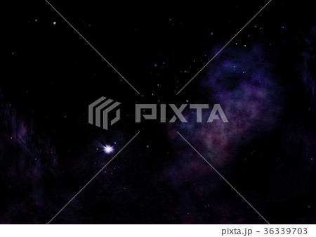 Star field in space and a nebulae Star field in space and a nebulae 36339703