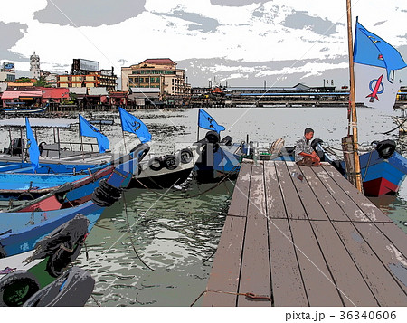 ジョージタウン ハーバー 港 36340606