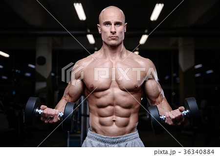 Brutal strong bodybuilder athletic men muscles Brutal strong bodybuilder athletic men muscles 36340884