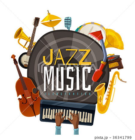 Jazz Music Illustrationのイラスト素材 [36341799] - PIXTA