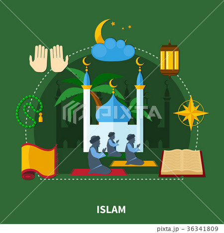 Religions Colored Composition 36341809