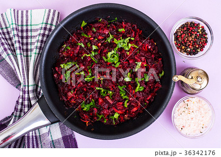 Vegetarian beet caviar 36342176