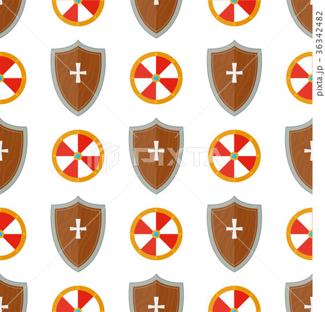 Knight shield medieval weapons heraldic knightly 36342482