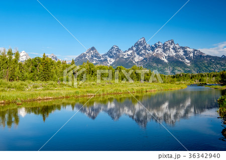 Mountains in Grand Teton National Park  36342940