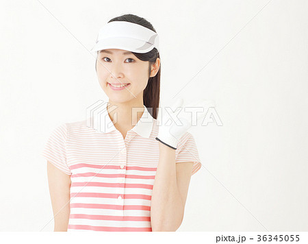 女性　ゴルフ　案内 36345055