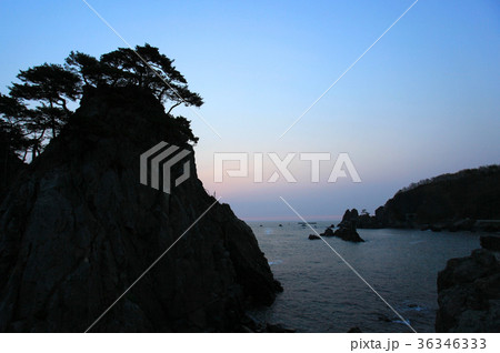 小袖海岸　夜明け 36346333