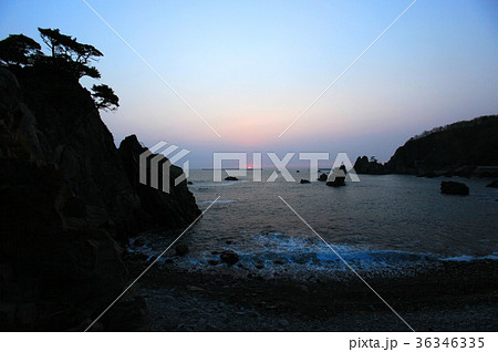 小袖海岸　夜明け 36346335