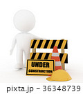 white human under construction on white 36348739