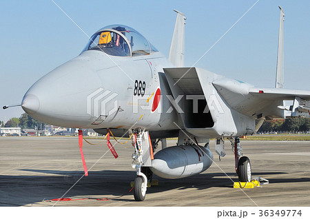 航空自衛隊のf 15戦闘機の写真素材