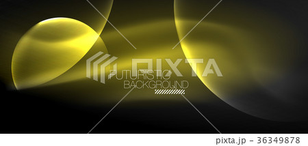 Glowing glass circles 36349878