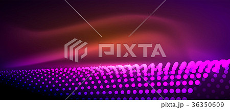 Neon light effects, particles Neon light effects, particles 36350609