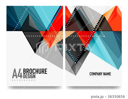 Business brochure cover layout, flyer a4 template 36350656