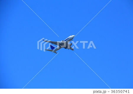 青空と飛行機 青空と飛行機 36350741
