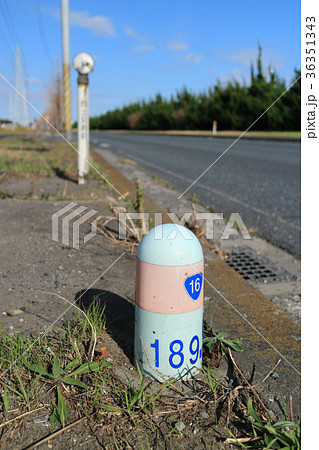 100メートルポスト埋込型　国交省タイプ(国道16号) 36351343