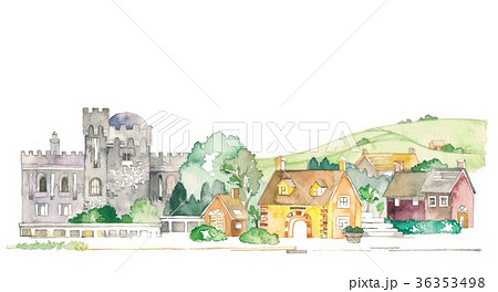 ヨーロッパの田園風景 36353498