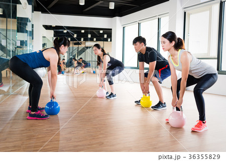 Asian woman instructor trainer showing 36355829