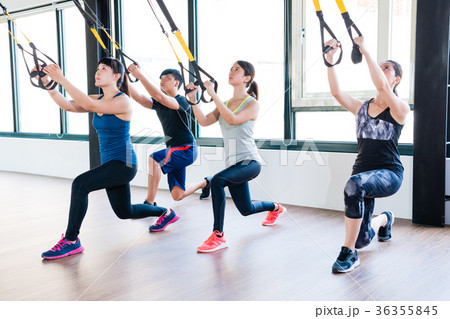total body resistance exercise TRX training 36355845