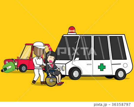 car crash and accident road collision safety 36358797