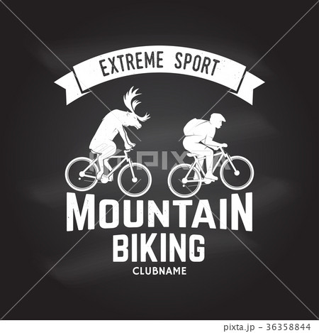 Mountain biking clubname. Vector illustration. Mountain biking clubname. Vector illustration. 36358844